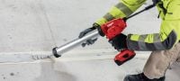 Pince d'injection de calfeutrage sans fil CD 4-A22 Appareil à injection de calfeutrage de 22 V alimenté par accus Li-ion pour les mastics et les adhésifs dans des applications multiples Applications 3