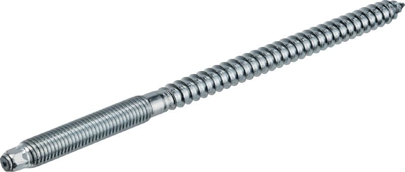 Boulon HSW pour dispositif de suspension Boulon galvanisé pour dispositif de suspension pour l'ancrage de structures en bois sur du bois à l'aide de connecteurs HCW préinstallés