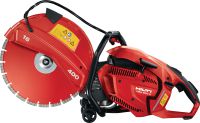 Découpeuse thermique DSH 900-X (400 mm) Puissante découpeuse thermique 87 cm3 à démarrage facile avec starter automatique – diamètre de disque max. de 400 mm pour une découpe jusqu'à 150 mm de profondeur