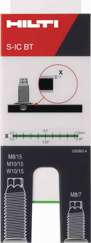 Image 1 of 1: Carte d'inspection S-IC BT 