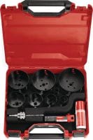 Kit de scies cloches HS-MU Jeu de scies cloches bimétalliques MultiCut pour découpe de trous dans divers matériaux