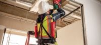 Exosquelette pour travaux au-dessus de la tête Exosquelette passif pour soulager la tension sur les épaules et les bras pendant les travaux d'installation au plafond Applications 7