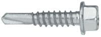 Vis métalliques autoperceuses S-MD 03 Z Vis autoperceuse (acier au carbone zingué) sans rondelle pour fixations métal-métal d'épaisseur moyenne (jusqu'à 6 mm)