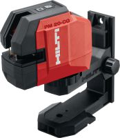 Laser ligne transversal et vertical PM 20-CG Laser combiné à faisceau vert avec 2 lignes et 4 points pour l'aplomb, le nivellement, l'alignement et l'équerrage