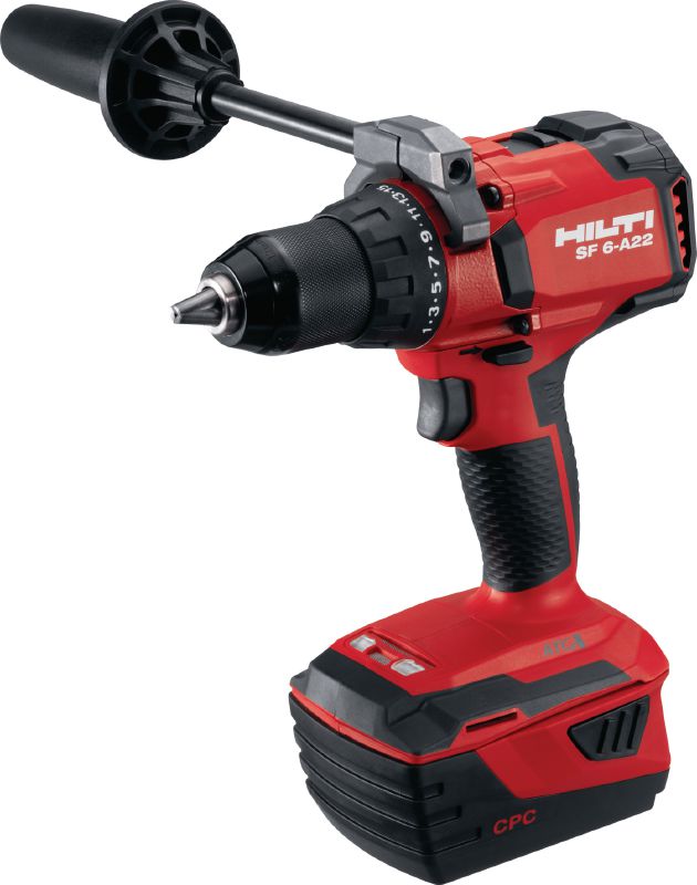 Visseuse-perceuse sans fil SF 6-A22 Visseuse-perceuse sans fil 22 V avec contrôle anti-torsion et embrayage électronique pour une utilisation universelle dans le bois, le métal et autres matériaux