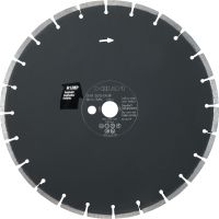 Lame pour scie à sol A1/MP (asphalte) Lame pour scie à sol (20-35 cv) de qualité supérieure pour les machines de sciage au sol – conçue pour la découpe de l'asphalte
