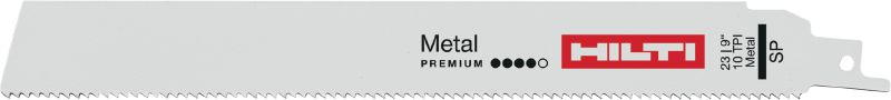 Lames de scie sabre pour métal épais (travaux intensifs) Lame de scie sabre plus durable pour découper le métal d'une épaisseur de 5 à 15 mm (3/16 - 9/16)