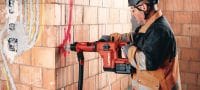 Perforateur sans fil TE 60-22 Puissant perforateur sans fil SDS Max (TE-Y) avec un rapport poids-puissance élevé pour le forage et le burinage intensifs dans le béton et la maçonnerie (batterie Nuron) Applications 5