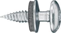 Vis autoperceuses pour tôles S-MS 31PS Vis autoperceuse (acier inoxydable A2) avec rondelle pour la fixation sans copeaux de bacs acier minces (jusqu'à 2 x 1,0 mm)