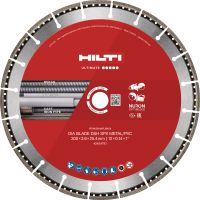 Disque diamant pour coupe de PVC/métal SPX Disque diamant Ultimate pour une découpe de haute qualité dans le métal et le PVC, avec des marquages permanents pour une utilisation correcte