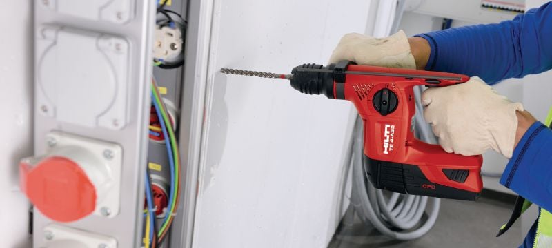 Perforateur sans fil TE 4-A22 Perforateur sans fil compact 22 V avec poignée en D pour un maniement aisé lors d'applications en série Applications 1