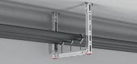 MQA-S Plaquette à rails galvanisée pour raccorder les composants filetés aux rails MQ/HS Applications 3