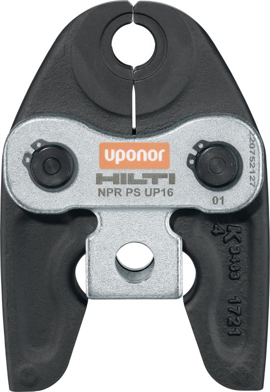 Mâchoire de sertisseuse NPR PS UP Mâchoires de sertisseuse pour raccords à sertir Uponor S-Press® / S-Press Plus® jusqu'à 50 mm. Compatibles avec les sertisseuses NPR 32 Hilti.