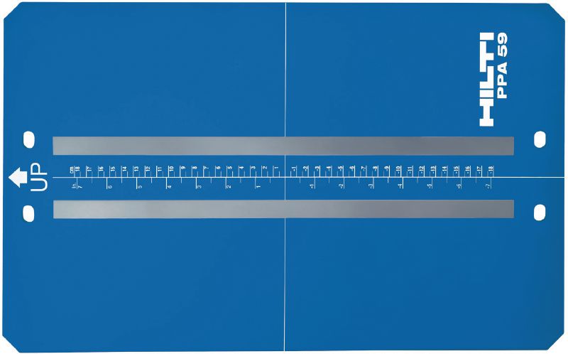 Plaquette-cible PPA 59 B 