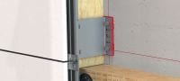 Patte-équerre FOX VI L Patte-équerre murale polyvalente pour l'installation de structures de façade pare-pluie Applications 13
