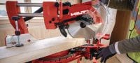 Lame de scie circulaire universelle pour le bois (CPC) Lame de scie circulaire haute performance pour le bois avec dents en carbure pour couper plus vite, durer plus longtemps et maximiser votre productivité avec les scies sans fil Applications 2