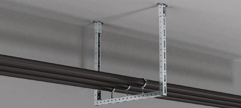 Connecteur d'angle pré-assemblé MT-C-L2E FL Support d'angle allongé avec écrou et boulon de verrouillage rapide pré-assemblés pour le montage de structures de rails de supportage Applications 1
