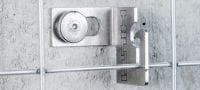 Goujon HFB-A-R Cheville à coin haute performance pour fixer les panneaux de protection contre l'incendie sur le béton Applications 2