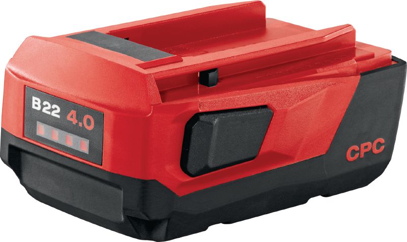 Batterie 22 V B22 4.0 Accu compact Li-ion 22 V 4,0 Ah à la puissance élevée