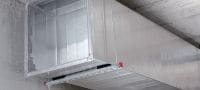 Cheville de plafond en béton HK8-I / HK-I Cheville de suspension économique avec cheville en plastique sans bordure pour les huisseries Applications 1