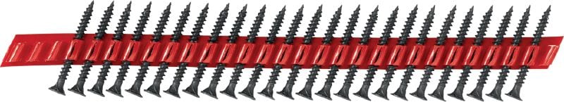 Vis pointues pour panneaux durs S-DS 22 B M1 Vis en bande pour panneau de fibres dur (phosphatée) pour chargeur de vis SD-M 1 ou SD-M 2 - pour la fixation de plaques haute dureté sur ossature bois ou métallique