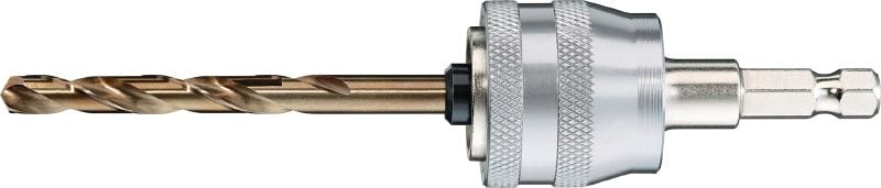 Mandrin avec mèche de centrage pour scie cloche au carbure Mandrin avec mèche de centrage pour scies cloches au carbure Ultimate