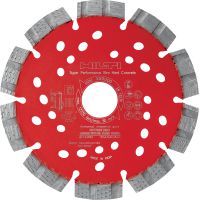 Disque diamant pour béton dur SPX-SL Disque diamant Ultimate à technologie Equidist pour le rainurage dans le béton dur