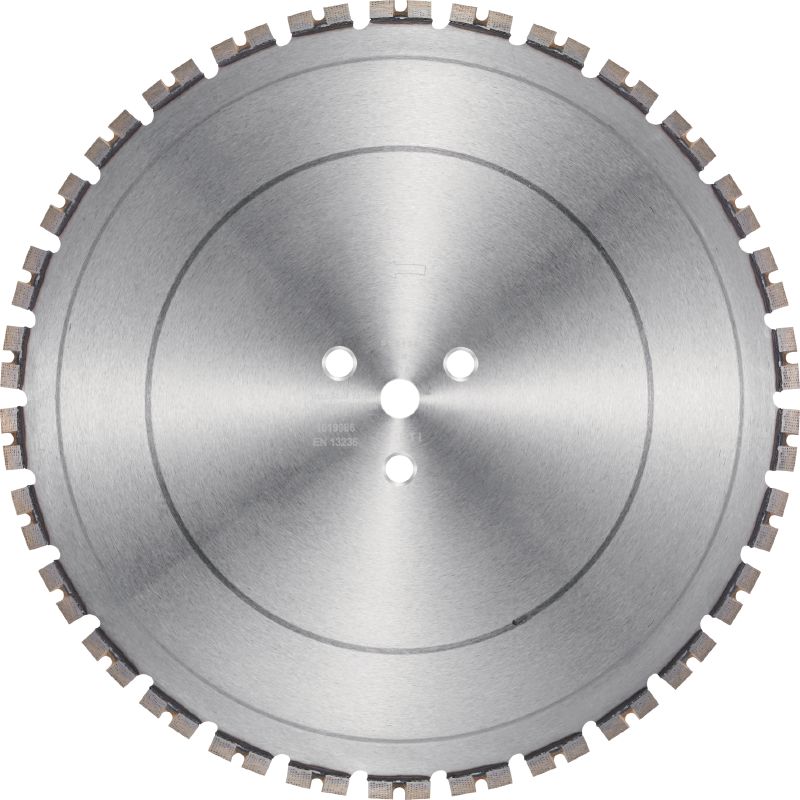 Lame de scie murale Equidist SPX LC-5E silencieuse (mandrin 25,4) Lames de scie murale Ultimate (5 kW) conçues pour une coupe très rapide et de longue durée avec réduction du bruit (mandrin 25,4)
