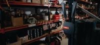 Borne Bluetooth® AI G125 Passerelle d'inventaire d'entrepôt, offrant une solution tout-en-un pour le suivi et la gestion des équipements d'entrepôt (Hilti ON!Track) Applications 3