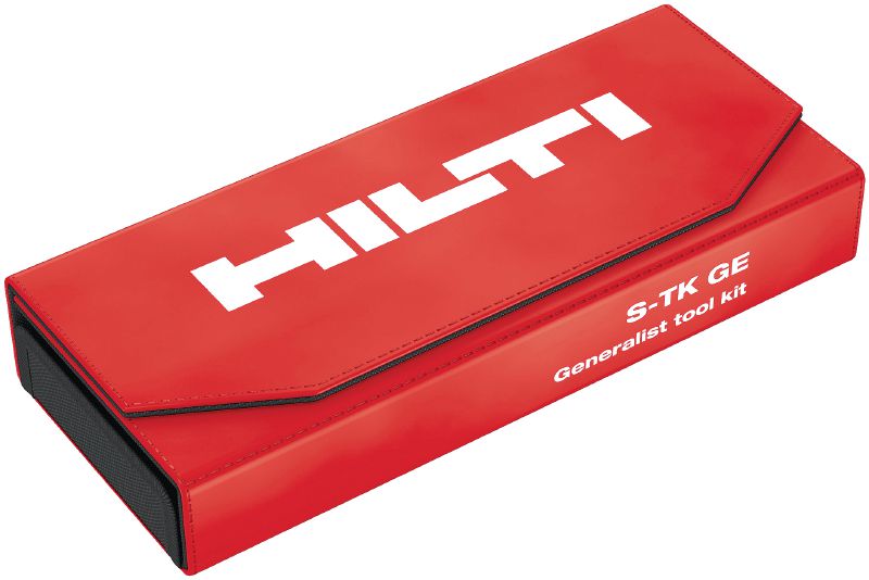 Kit d'outils à main S-TK (universel) Kit de 35 pièces contenant les outils à main essentiels pour la construction de fenêtres et l'entretien quotidien des bâtiments